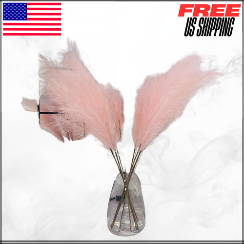 Faux pampas grass decor - faux, tall