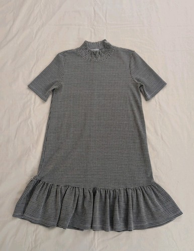 Zara black white houndstooth - +,