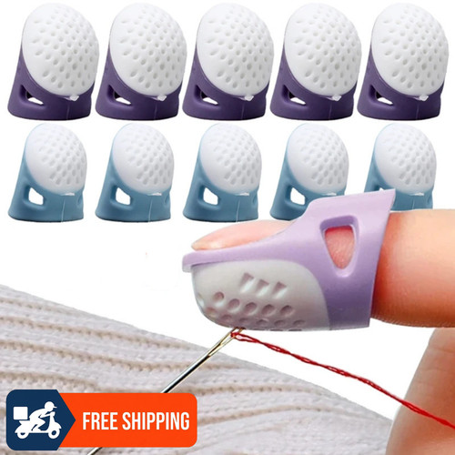 Silicone sewing thimble finger - silicone,