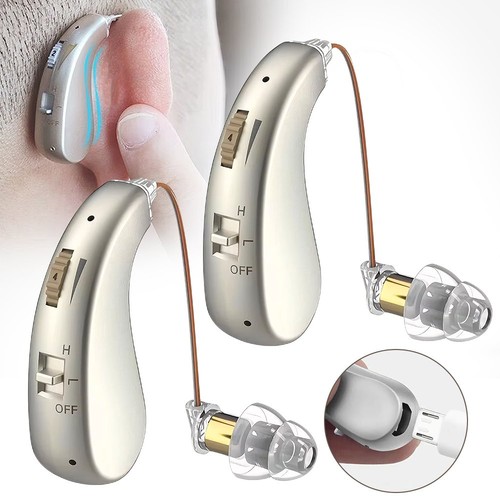 Pair rechargeable hearing - pair,
