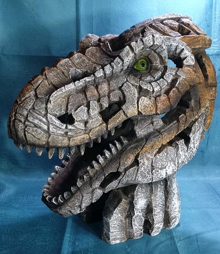 Sculpture rex bust matt - t-rex,