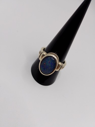 925 sterling silver ring - 925, opal
