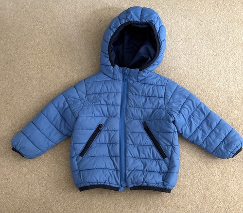 Zara blue puffer jacket - puffer,