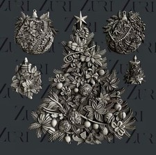 Zuri Mould - Christmas Tree Retired