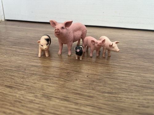 Schleich farm world - pigs, x5