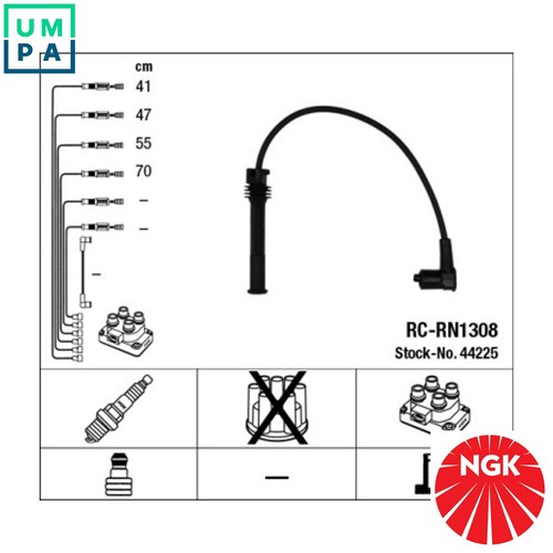 Ignition cable kit 44225 - cable,