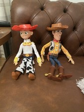 Toy Story Talking Woody And Toy Story Talking Jessie.  15”