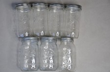 7 x Vintage Ball Mason Wide