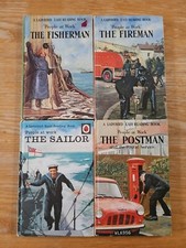 4 Vintage Ladybird People At