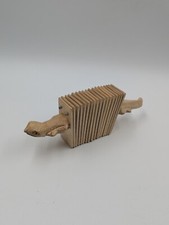 Wooden Lizard Clacker Castanets Percussion Instrument Handmade
