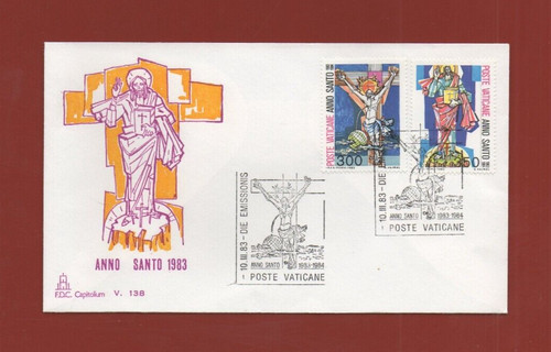 Fdc vatican 1983 - vatican,