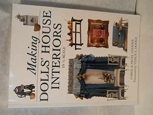 Making dolls house interiors - making,