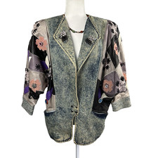 Vtg Weathered 90s Acid Wash