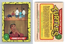 Framed By A Foe #14 Teenage Mutant Ninja Turtles 1989-90 Topps Trading Card