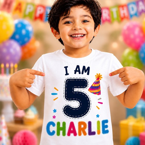 Personalised 5th birthday - personalised,