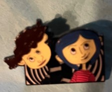 Loungefly coroline pins - coroline, badge