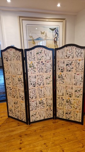 Vintage decoupage screen - decoupage, /