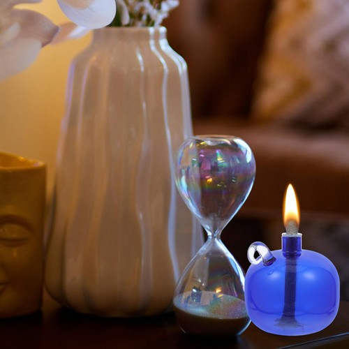 Refillable glass liquid candle - liquid,