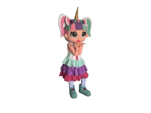 Unicorn doll mascot - unicorn, costume