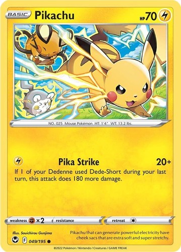 Pokemon pikachu 049 195 - pokemon,