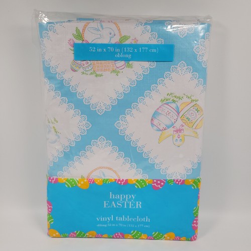 Vtg happy easter flannel - vtg,