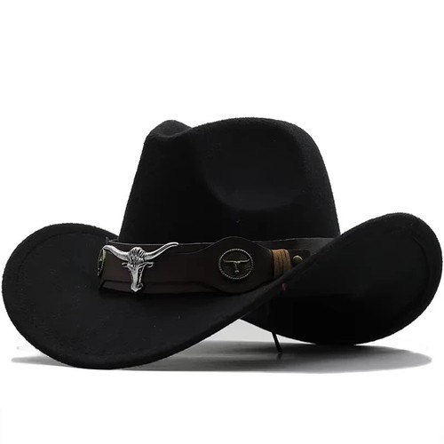 Men western cowboy hat - men's,