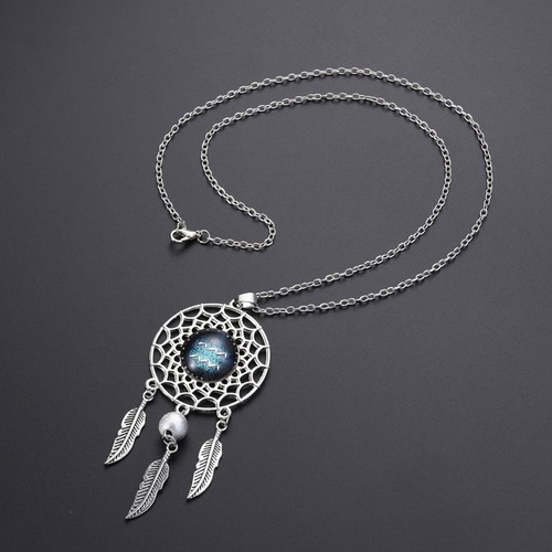 Dream catcher necklace women - necklace,