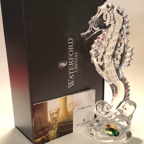 Waterford crystal seahorse - waterford,
