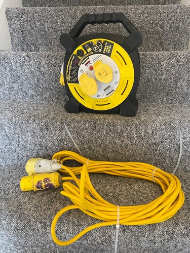 Masterplug cable reel - cable, 110v