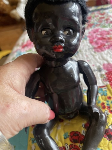 Small hard plastic doll - small,