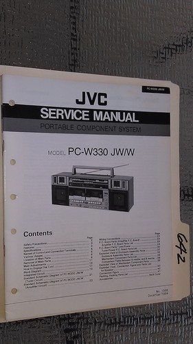 Jvc w330 w service - jvc,