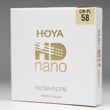 Hoya HD Nano CIR-PL CPL Circular Polarizing Filter 58mm