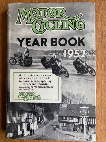 Motor cycling year book 1952 - motor,