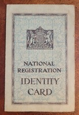 1948 National Identity Card Wena. S. Lockyer Baston Road, Hayes.