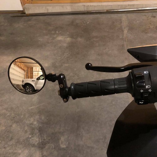 Motorcycle folding handle bar - folding,