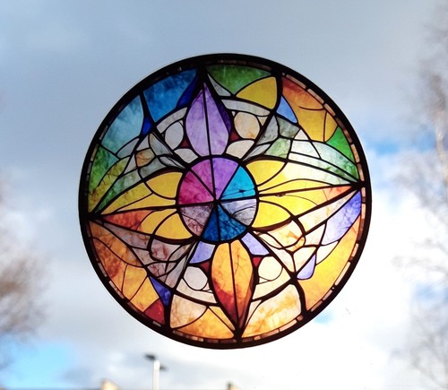 Decorative stained glass - decorative,
