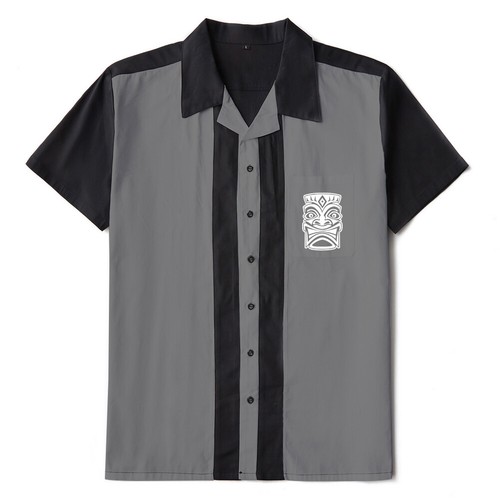Men shirts rockabilly bowling - shirts,