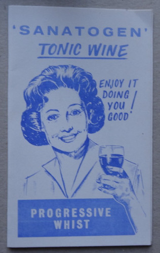 Vintage sanatogen tonic wine - sanatogen,