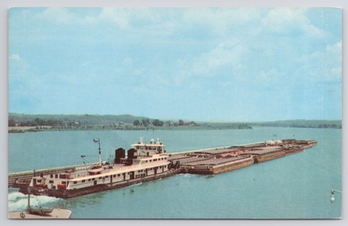 Ohio river barge - ohio,