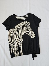 Tuzzi Zebra Print Top Size 10