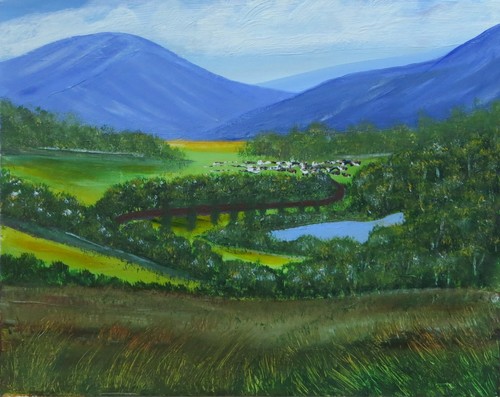 Original welsh countryside - original,