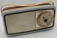 Vintage Ferranti Transistor Radio Untested No Lead untested spares & repair UK ⭐
