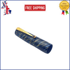 VINTAGE BLACKBIRD BT200/82 FOUNTAIN PEN CAP ONLY IN BLUE GOLD AND BLACK ENGLAND