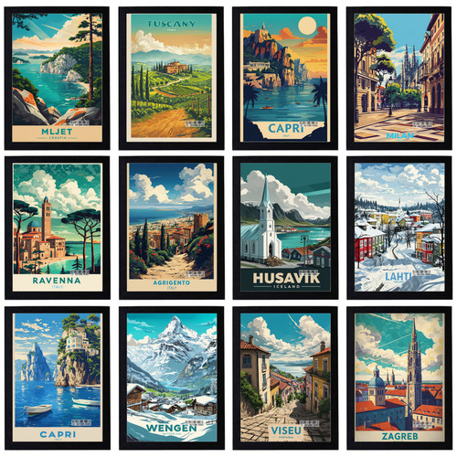 Vintage travel holiday poster - vintage,