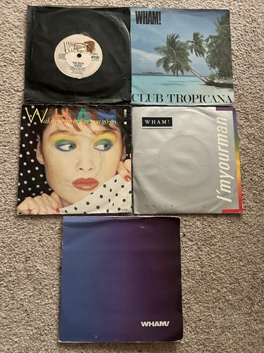 Wham vinyl record bundle x - vinyl,