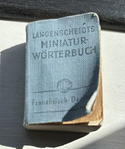 1950 clothbound langenscheidts - 1950,