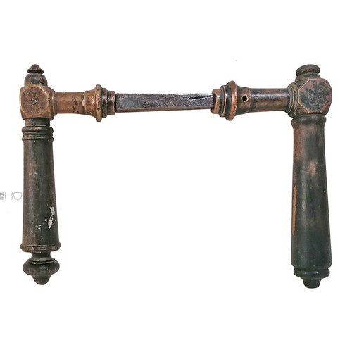 Antique door handle old - old,