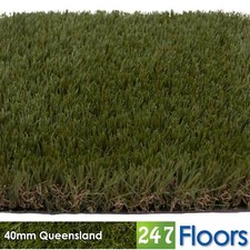 Thick Realistic 42mm Artificial Grass, Natural Look Garden Lawn Turf 2m 4m 5m