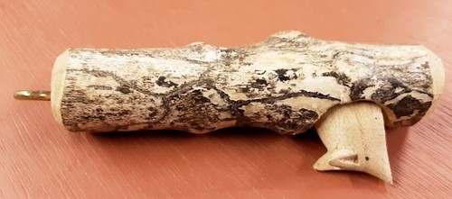 Peeping mouse driftwood wooden - peeping,