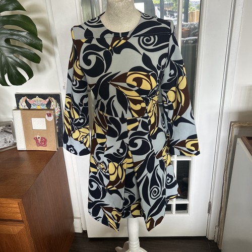 Zara woman retro pattern dress - retro,